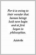 Aristotle's Metaphysics I 2 982b12-13